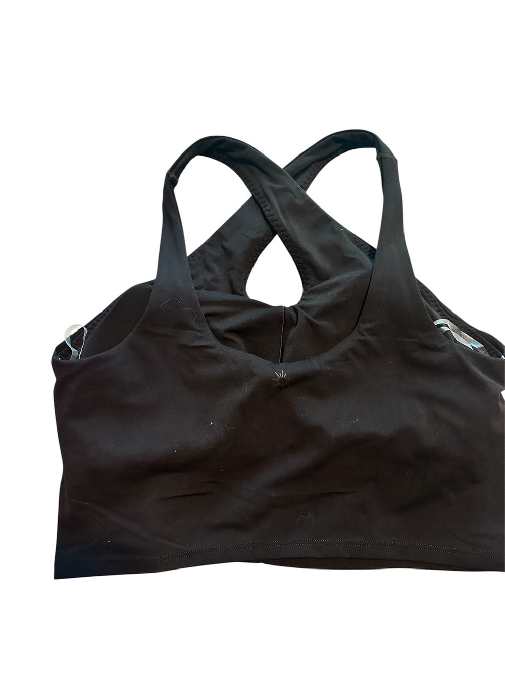 aerie Black Crossback Keyhole Bralette W/Pads NWT Size XL - Picture 2 of 7